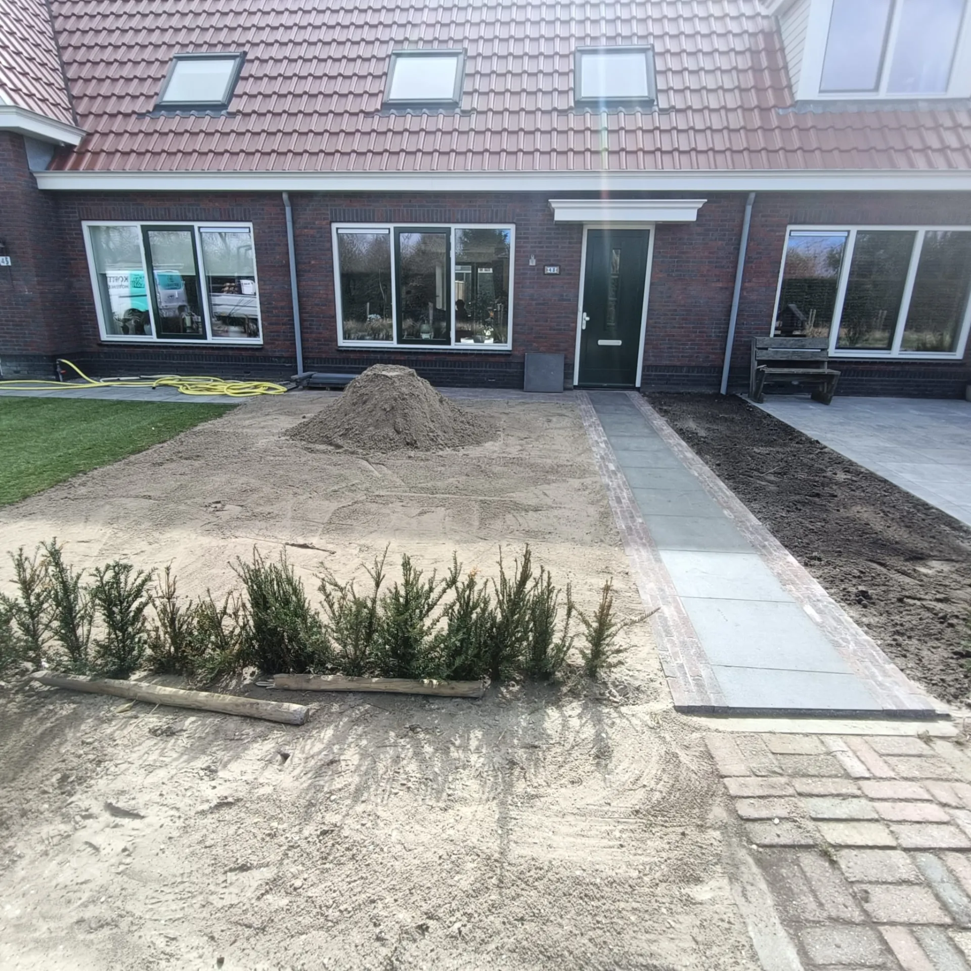 Tuin aanleg Limmen – Stap 1