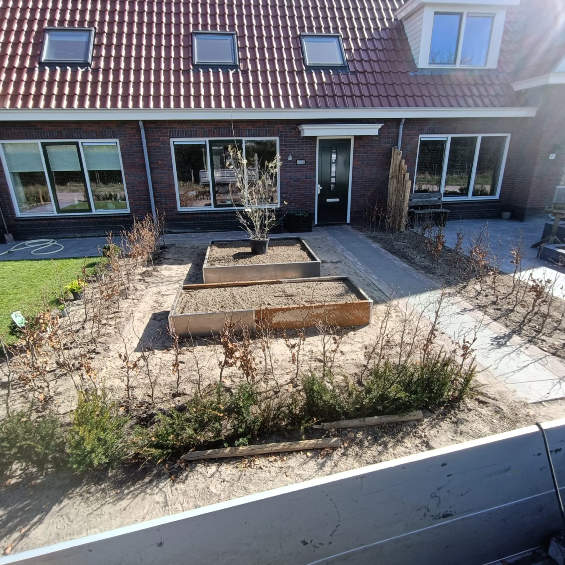 Tuin aanleg Limmen – Stap 2
